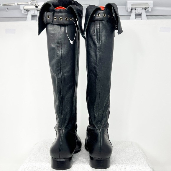 Jessica Simpson riding boots black leather size 7.5 women’s - Picture 15 of 16